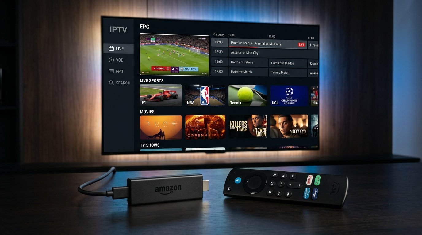 Best IPTV Apps for Firestick & Android in 2026 (TiviMate vs IPTV Smarters)