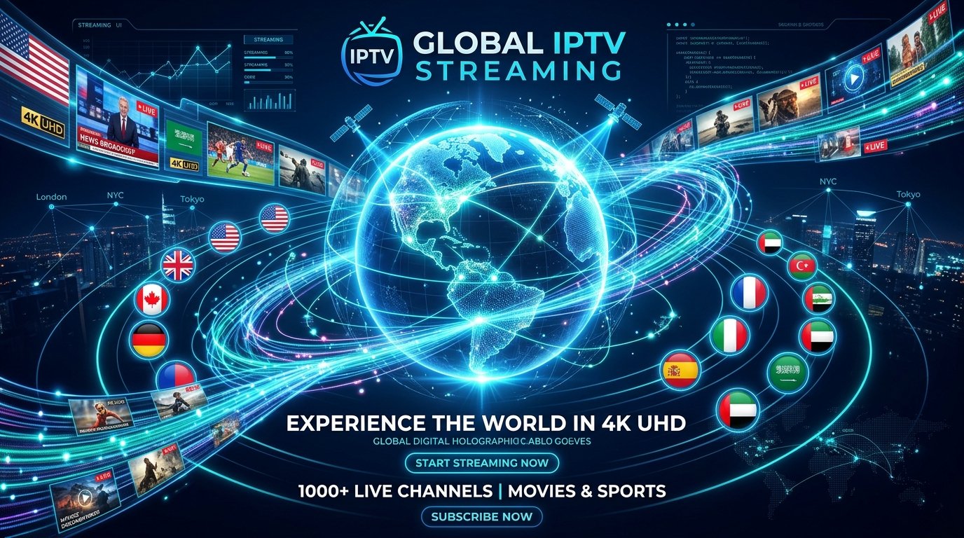 4K IPTV Channel List Global Entertainment and Sports Feeds